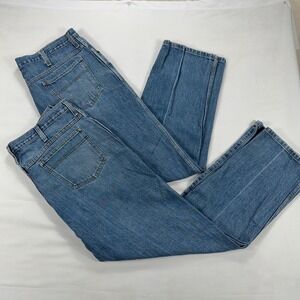 Cinch Mens Green Label Relaxed Denim Jeans Blue Medium Wash Cotton 36x32 Lot 2